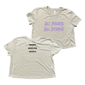 Women's All Power All People Crop Tee