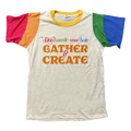 Gather & Create Rainbow Ringer Tee