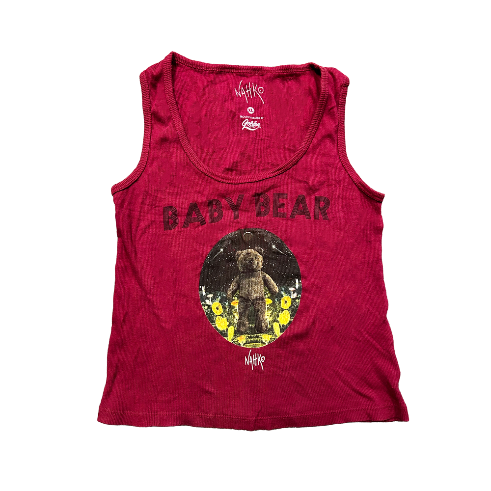 Women’s Mystic Mamma Cropped Tank (Maroon) [XL Only]