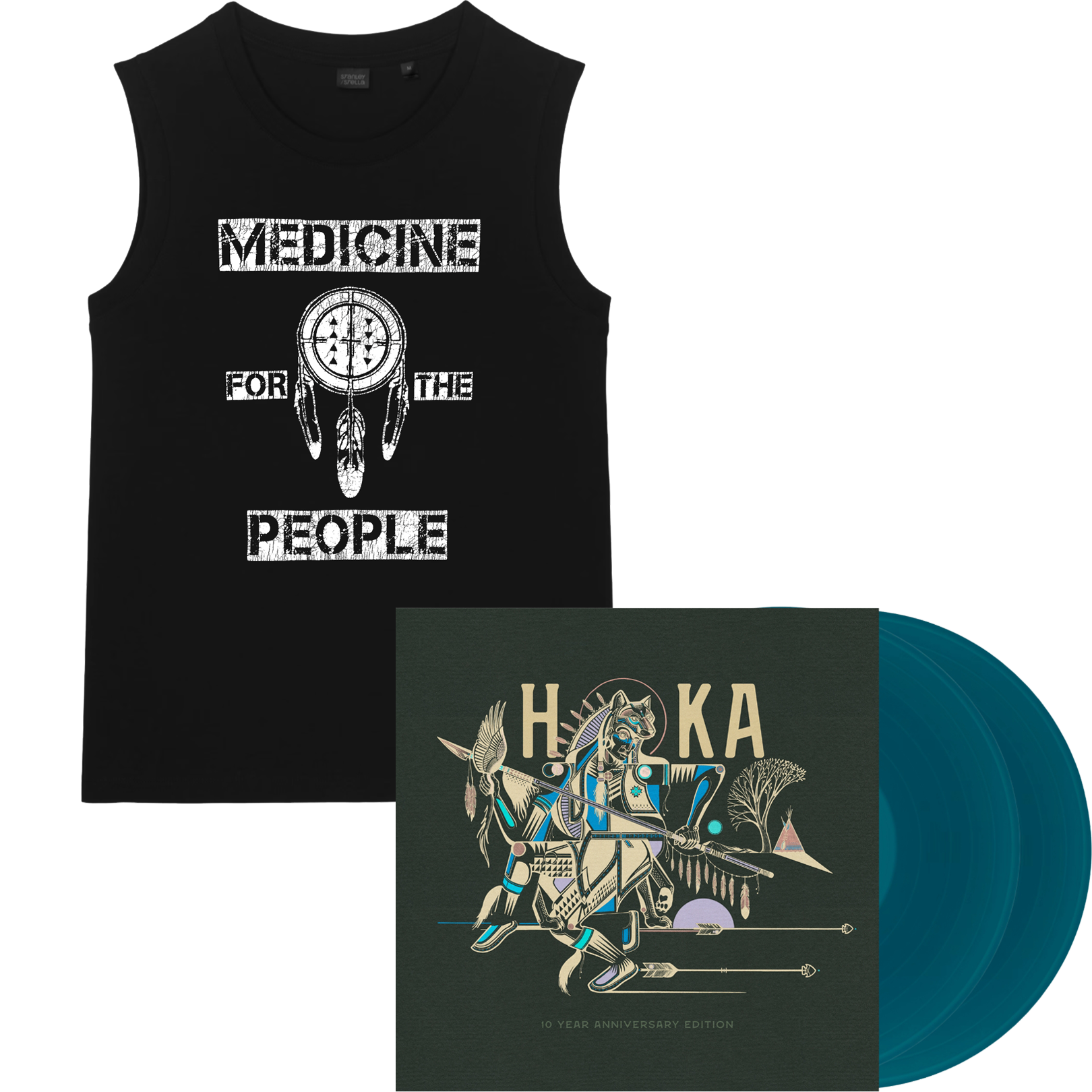 HOKA Vinyl + Women's Tank Bundle